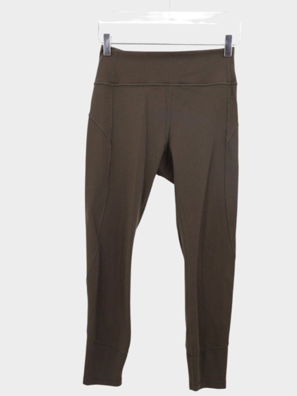 Lululemon In Movement 7/8 Tight *Everlux 25" Dark Olive Size 8 Leggings